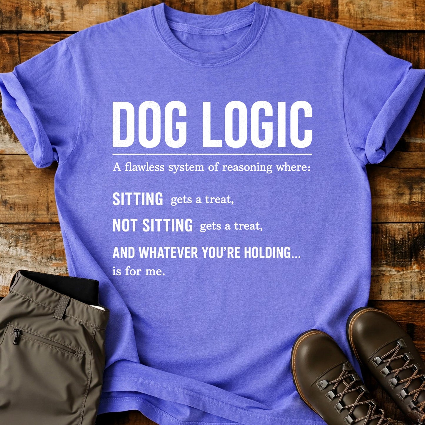 Dog Logic Explained T-Shirt