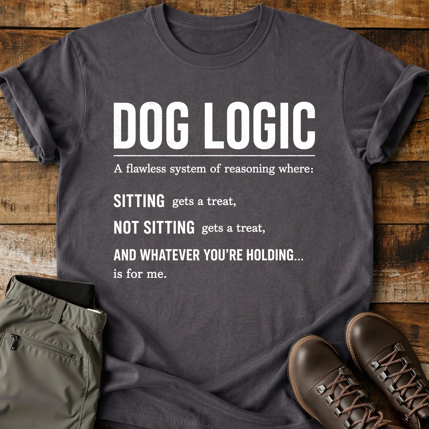 Dog Logic Explained T-Shirt