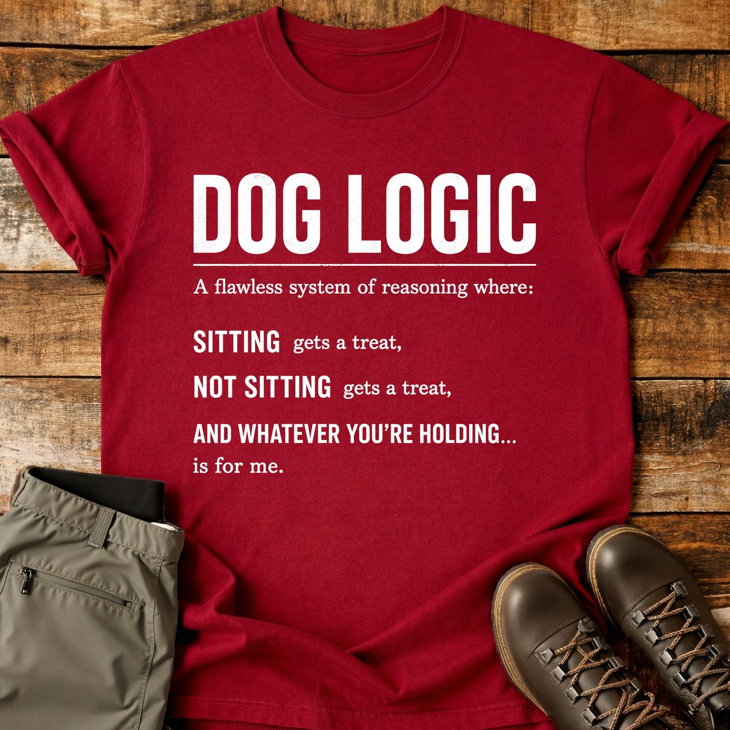 Dog Logic Explained T-Shirt