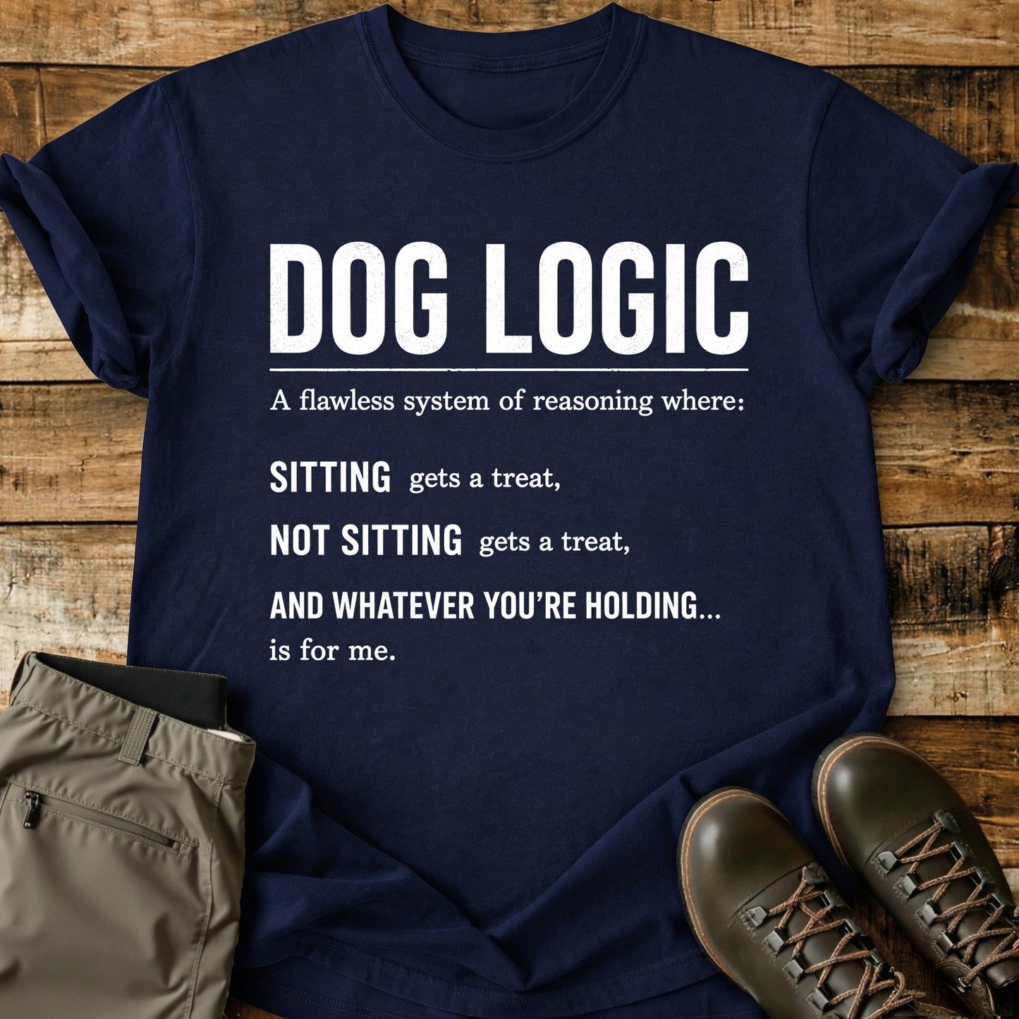 Dog Logic Explained T-Shirt