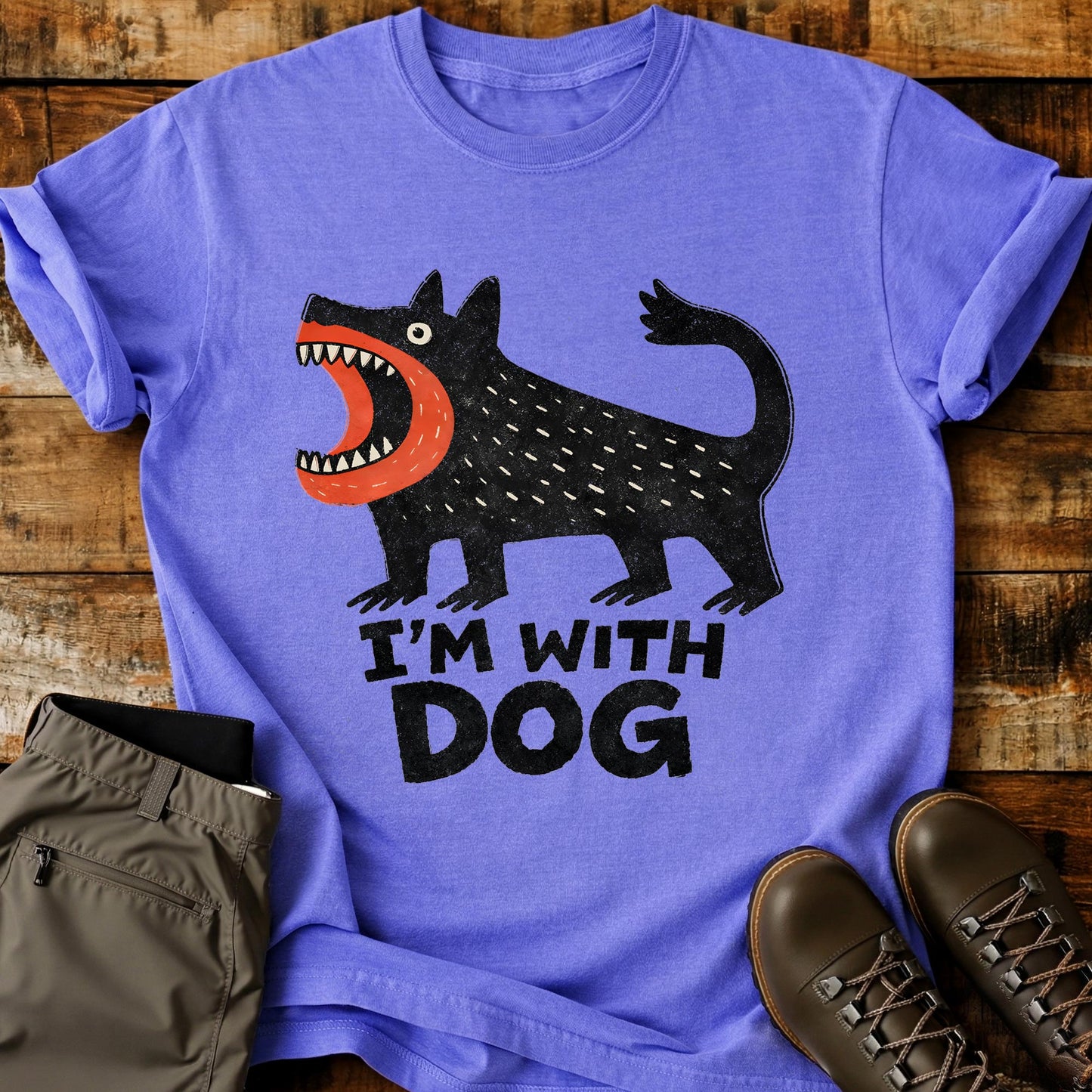 I'm With Dog T-Shirt