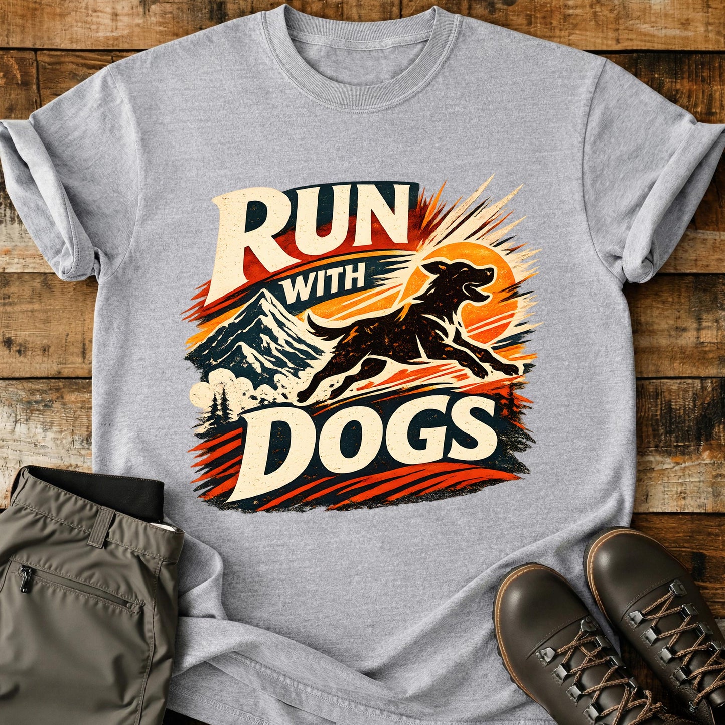 Run With Dogs T-Shirt