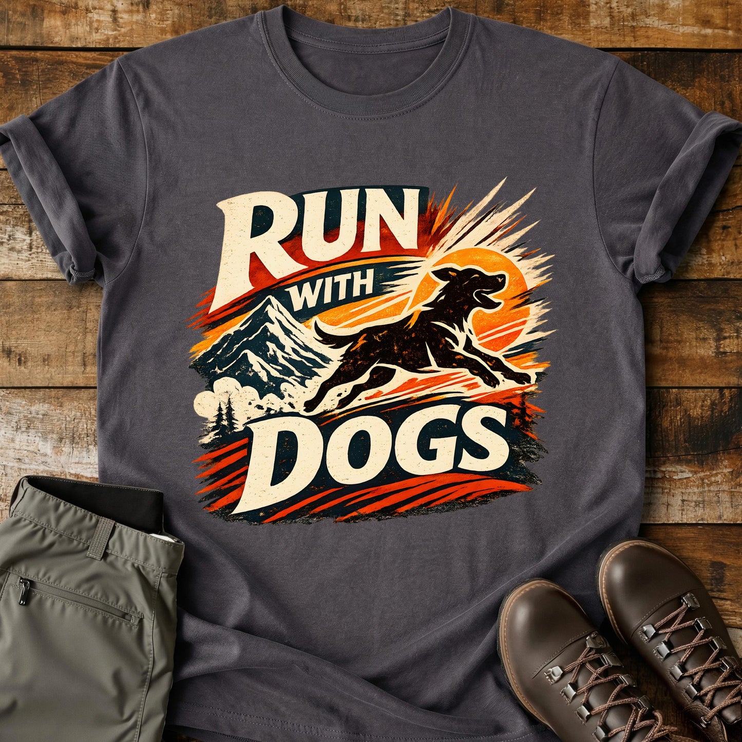 Run With Dogs T-Shirt