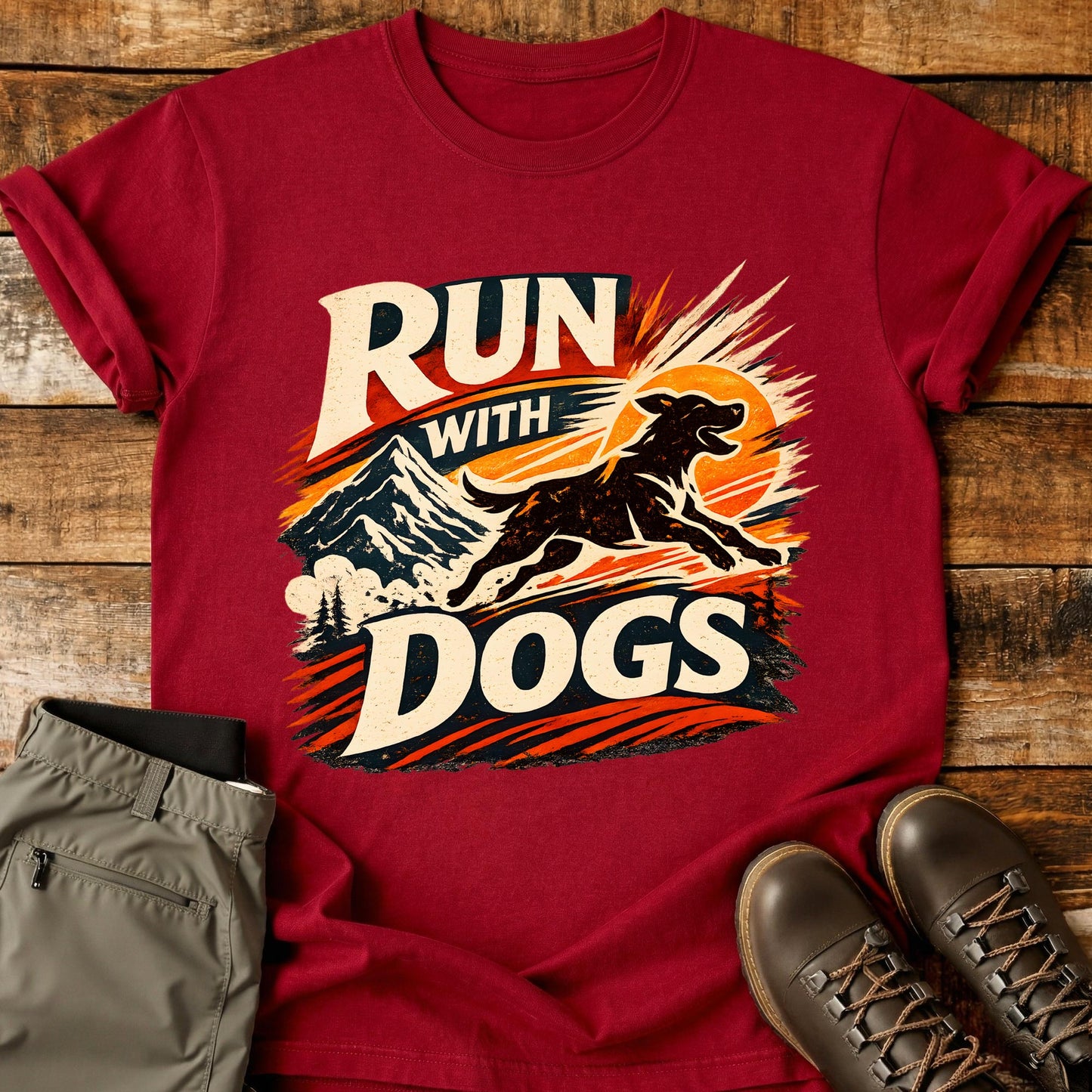 Run With Dogs T-Shirt