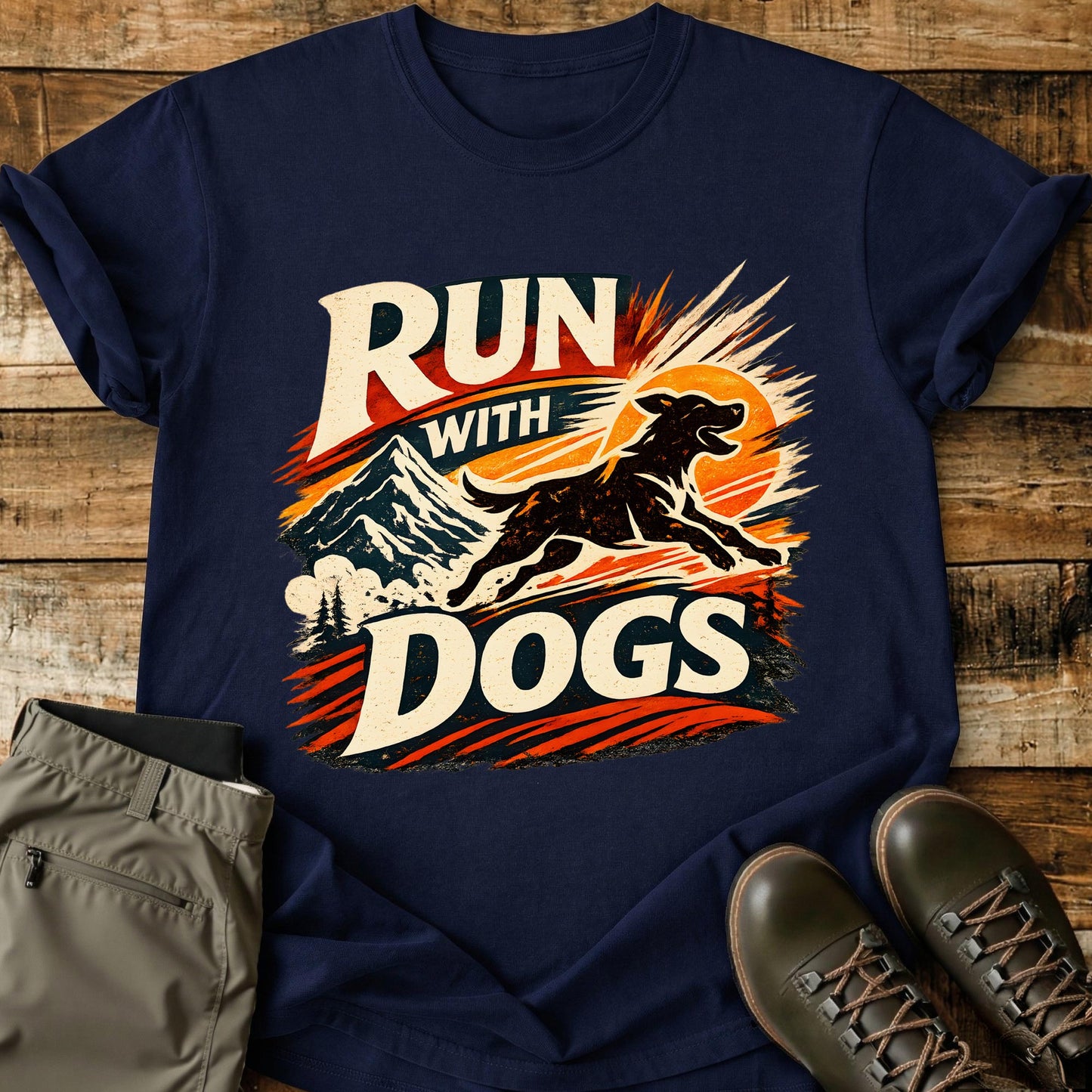Run With Dogs T-Shirt