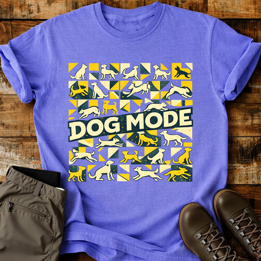 Dog Mode Pattern T-Shirt