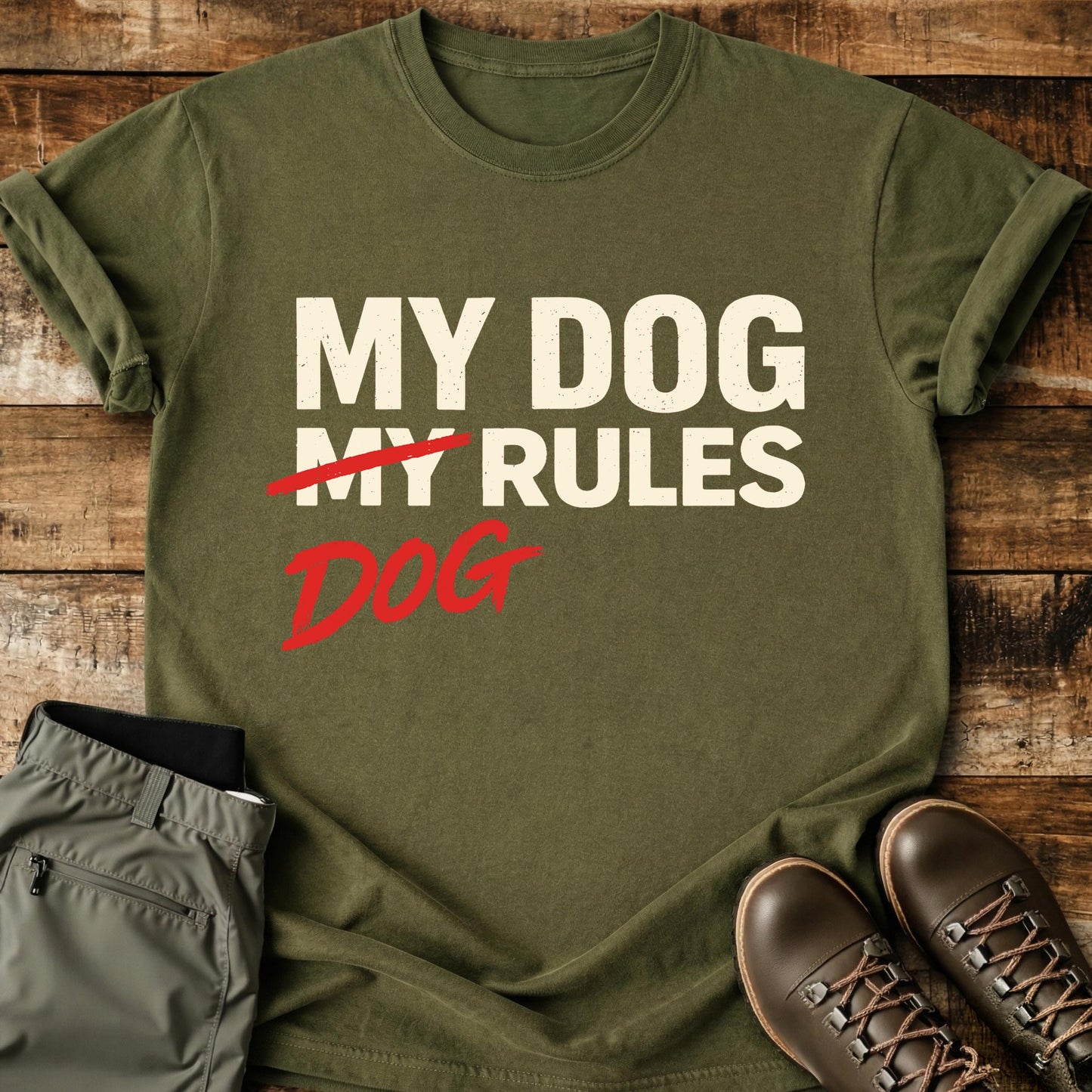 My Dog Dog Rules T-Shirt