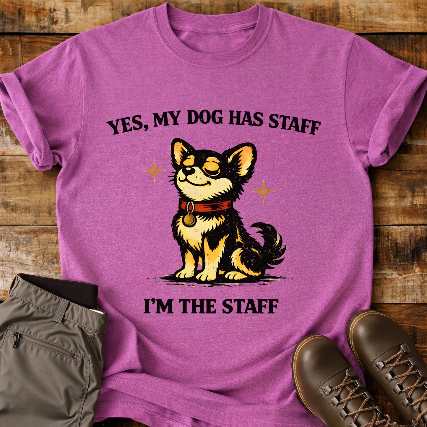 My Dog Has Staff T-Shirt