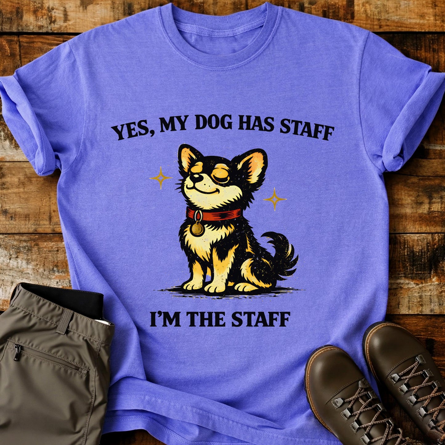 My Dog Has Staff T-Shirt