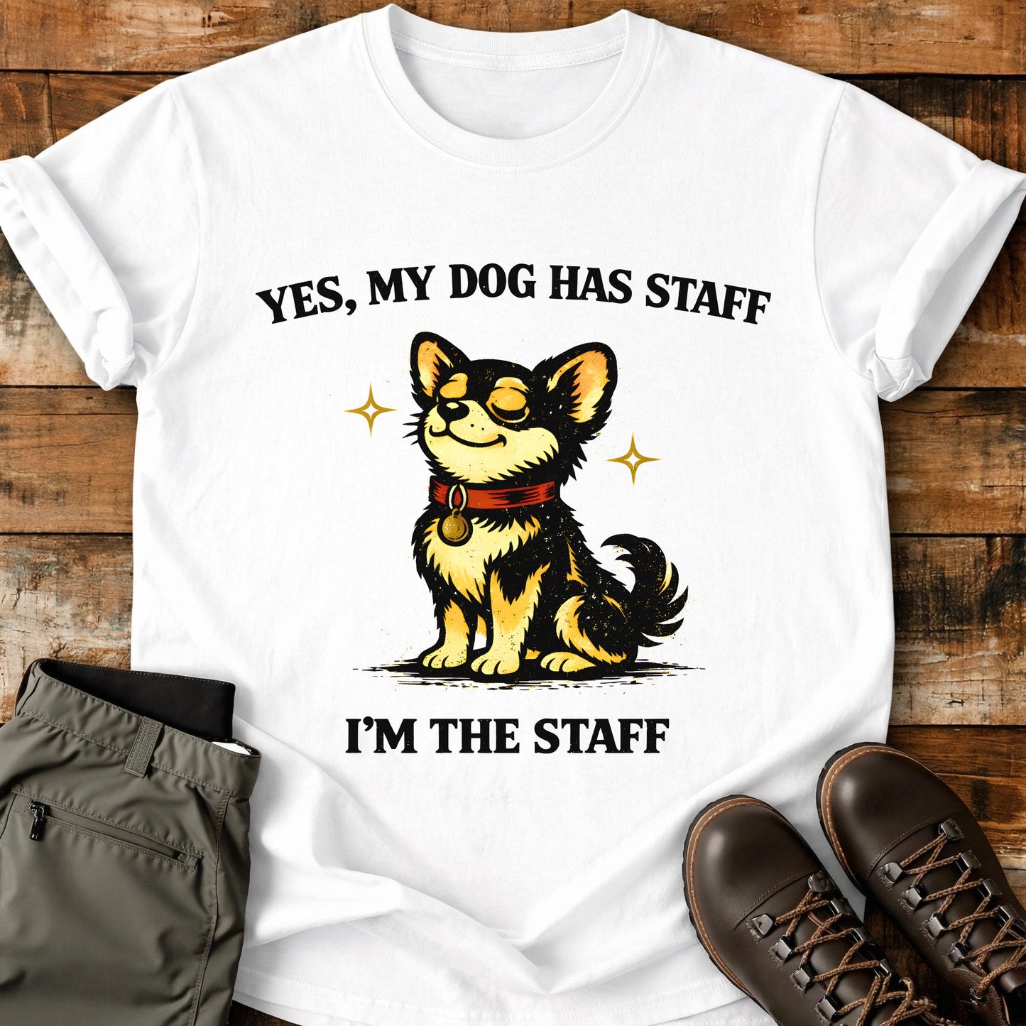 My Dog Has Staff T-Shirt