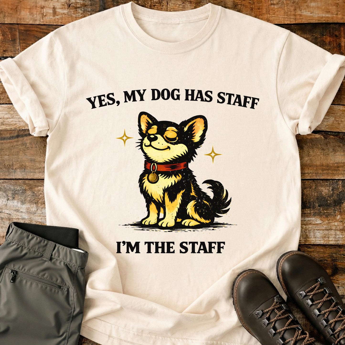 My Dog Has Staff T-Shirt