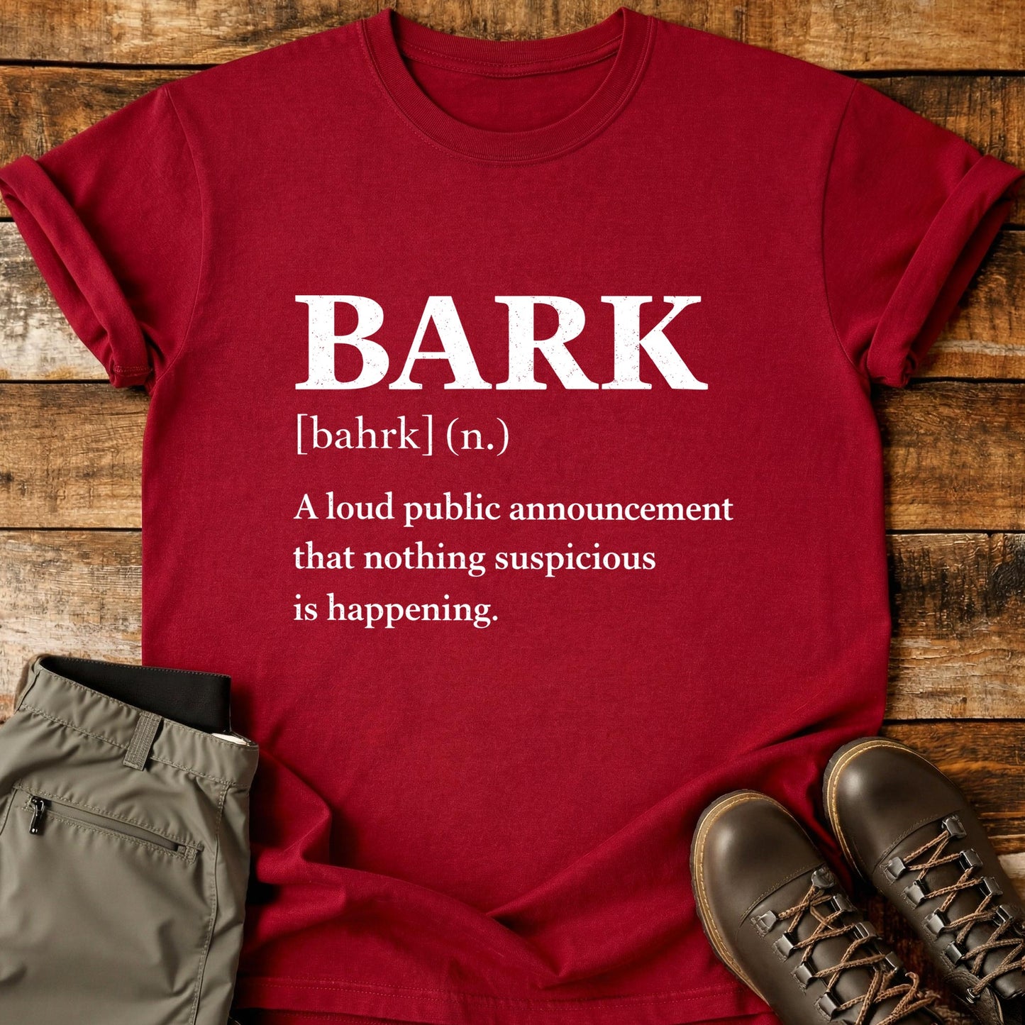 Bark Definition T-Shirt