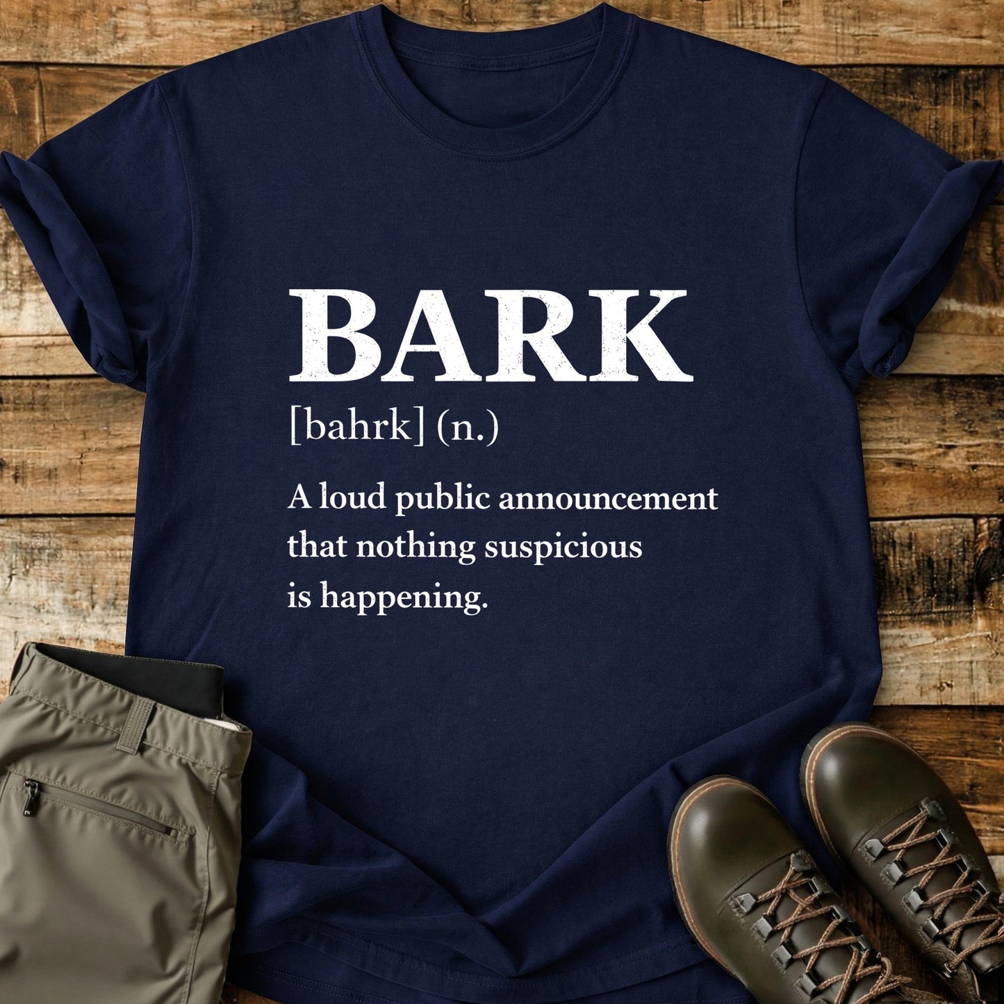 Bark Definition T-Shirt