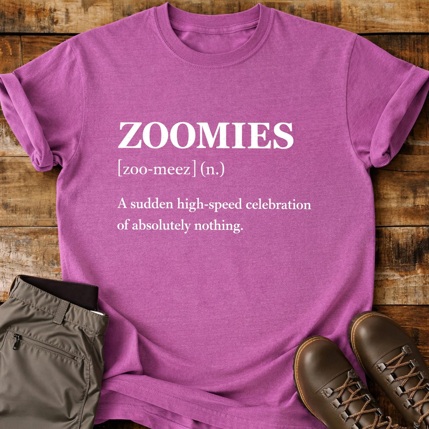Zoomies Definition T-Shirt