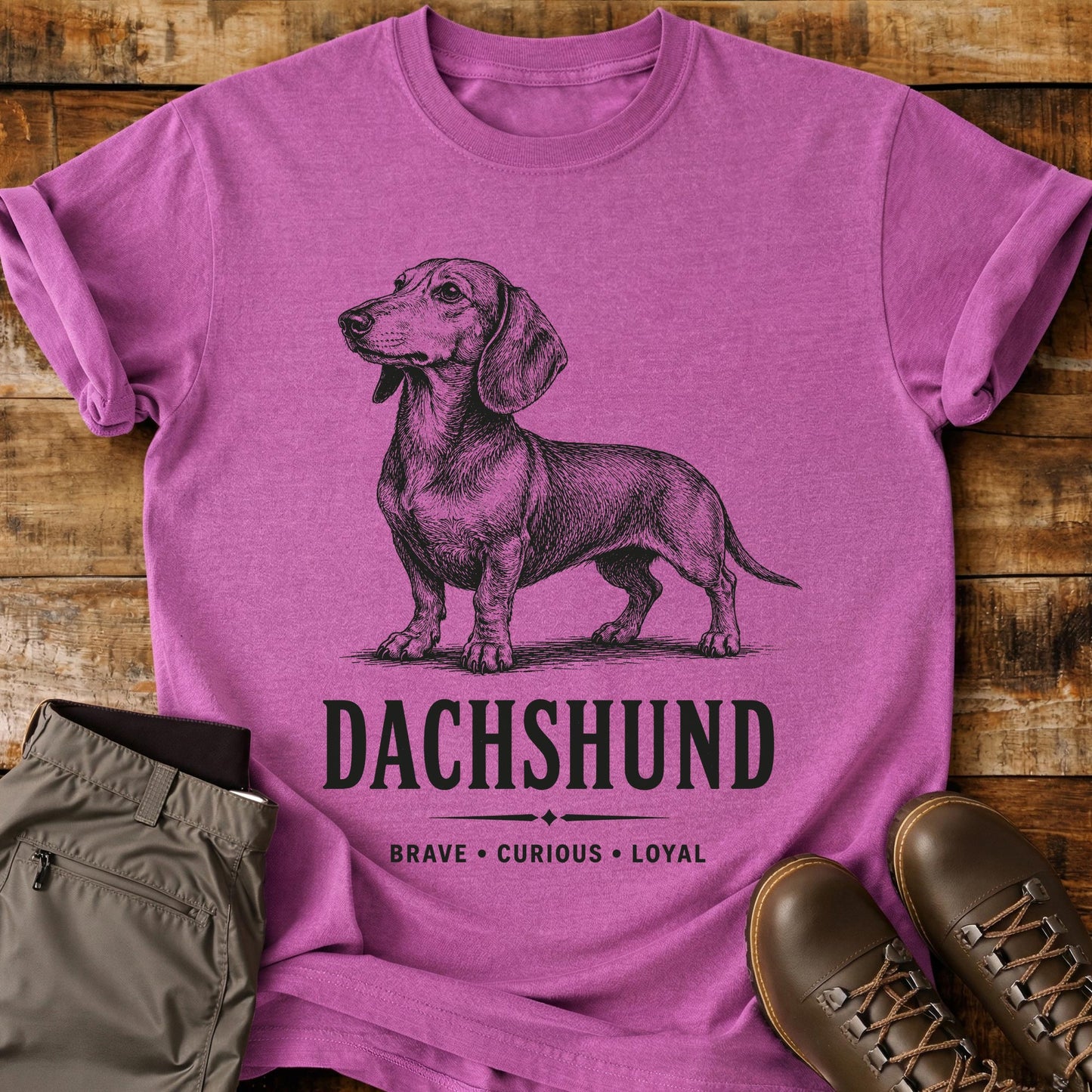 Dachshund Art T-Shirt