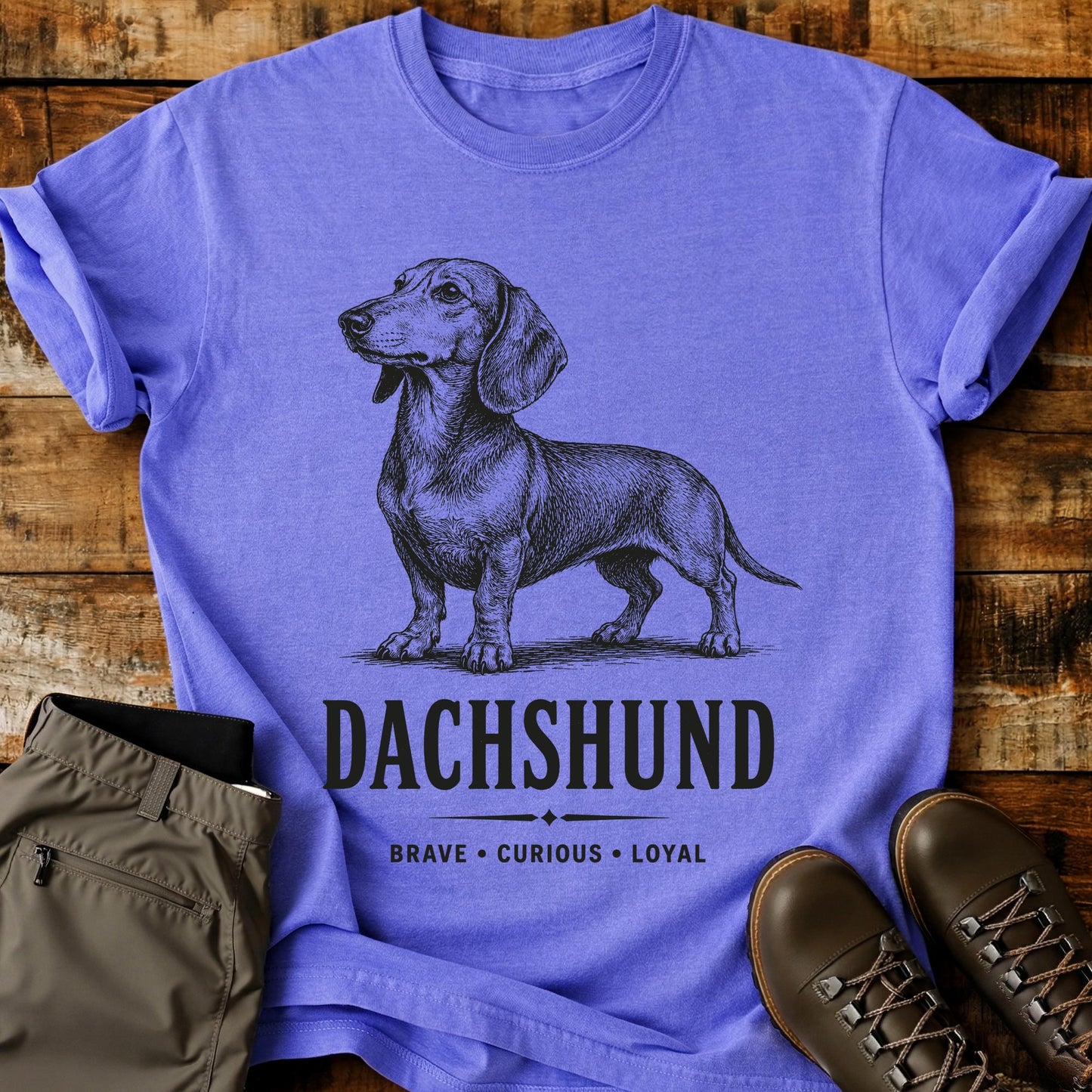 Dachshund Art T-Shirt