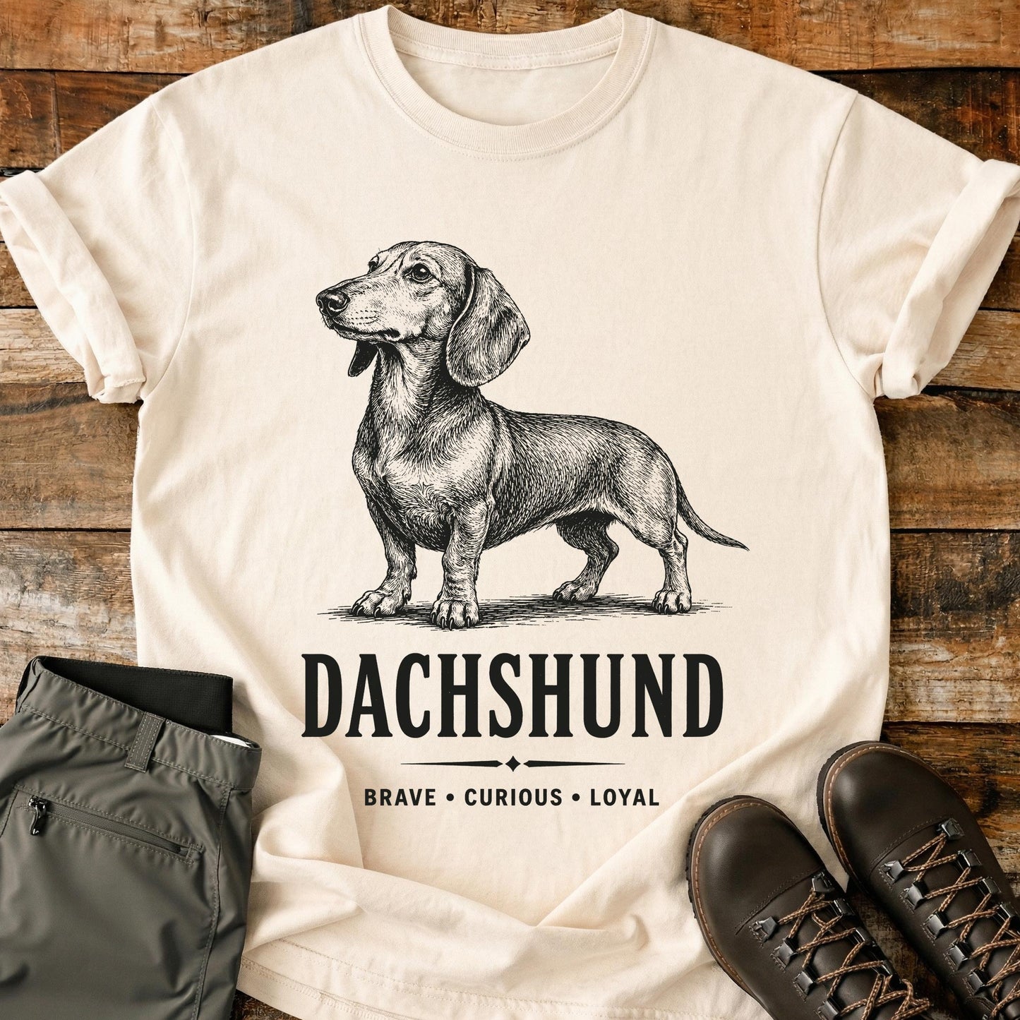 Dachshund Art T-Shirt
