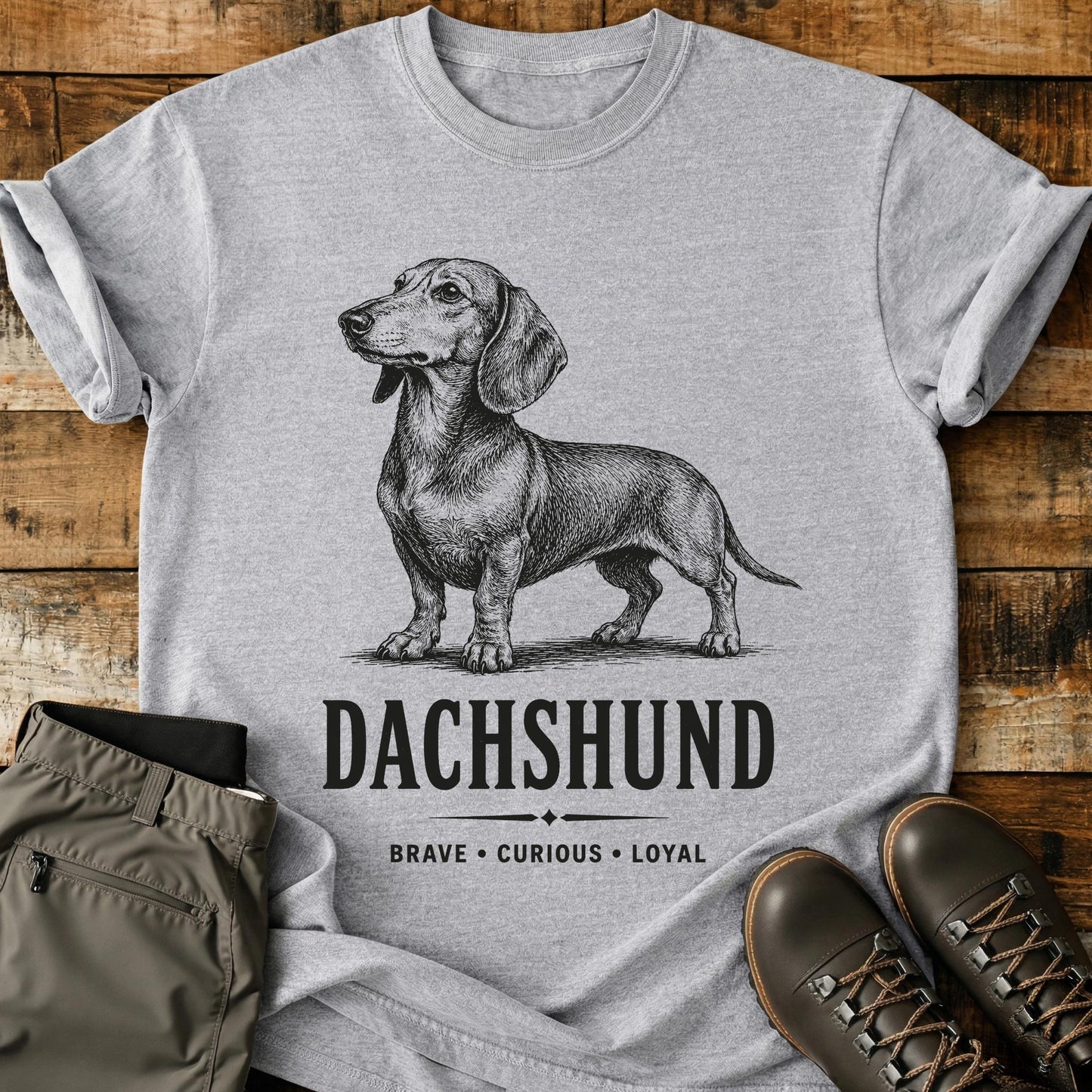 Dachshund Art T-Shirt