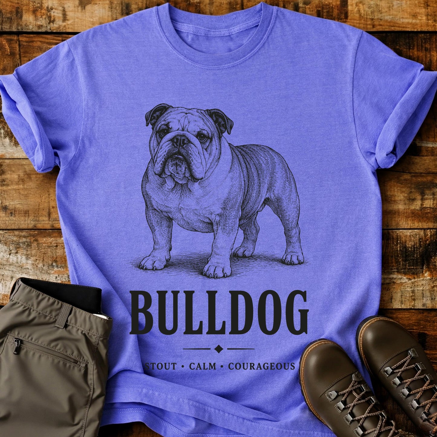 Bulldog Art T-Shirt