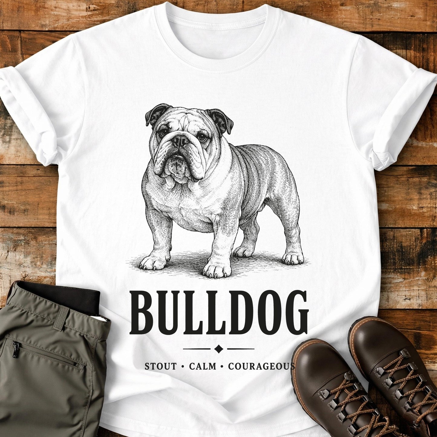 Bulldog Art T-Shirt