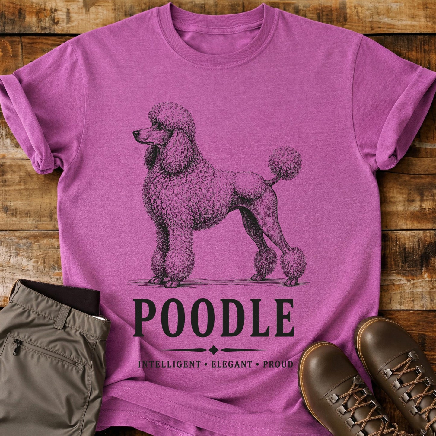 Poodle Art T-Shirt