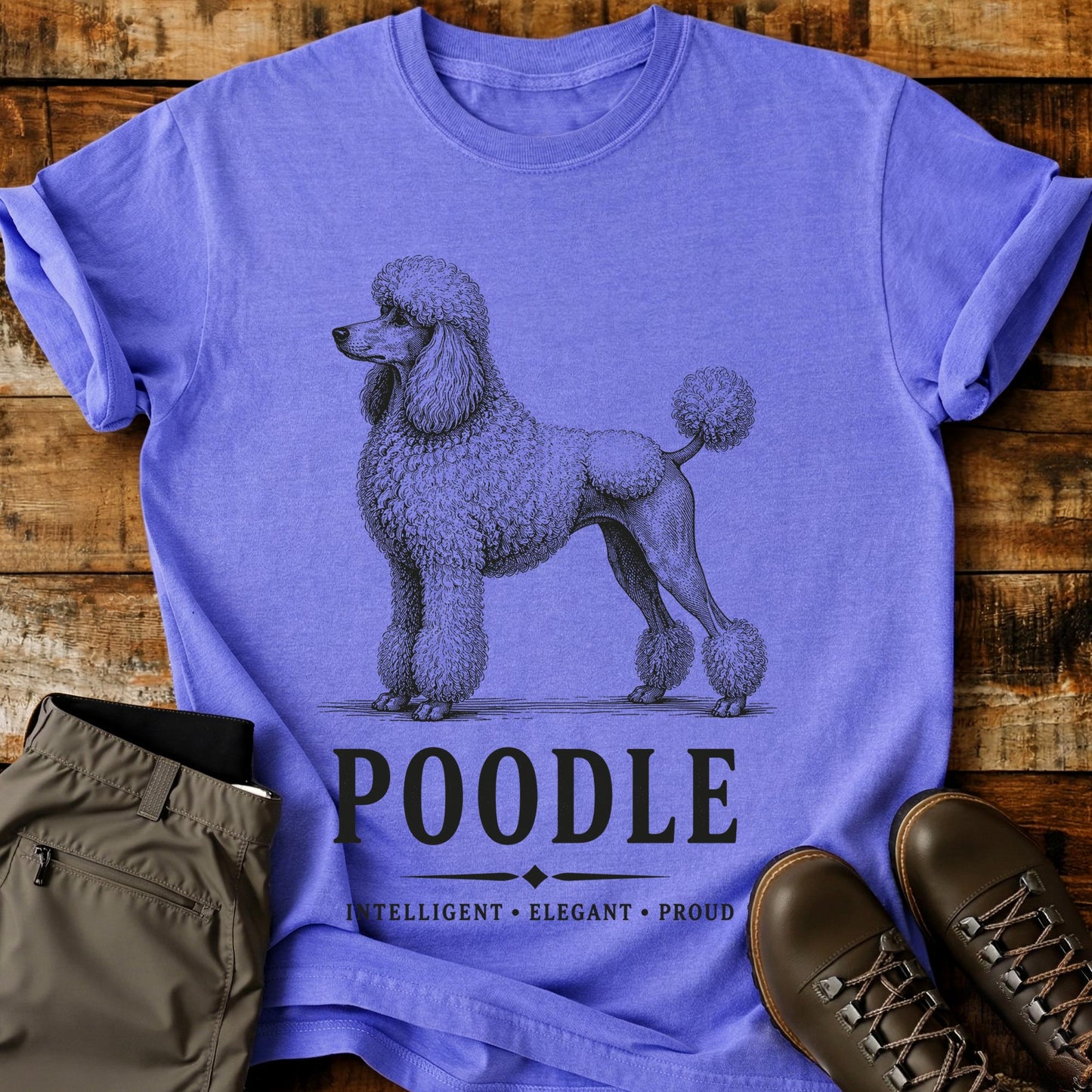 Poodle Art T-Shirt