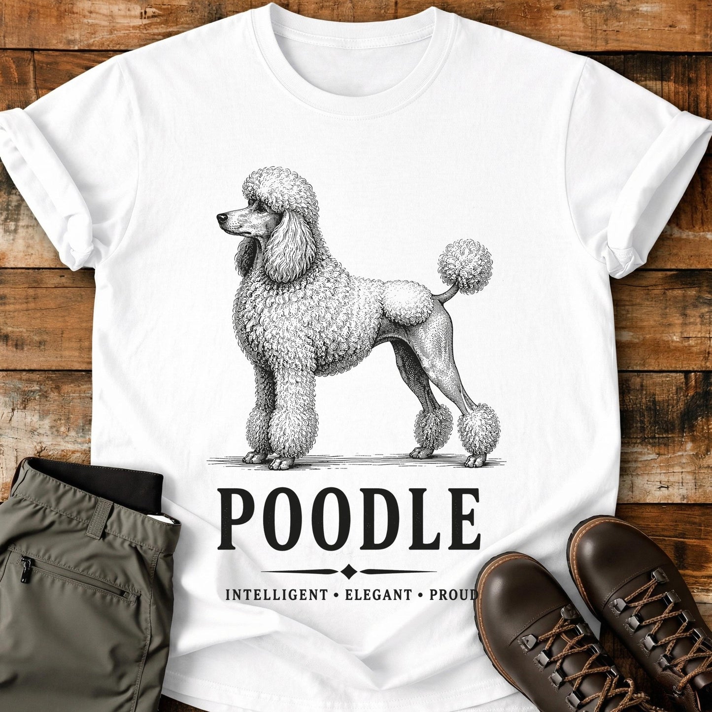 Poodle Art T-Shirt