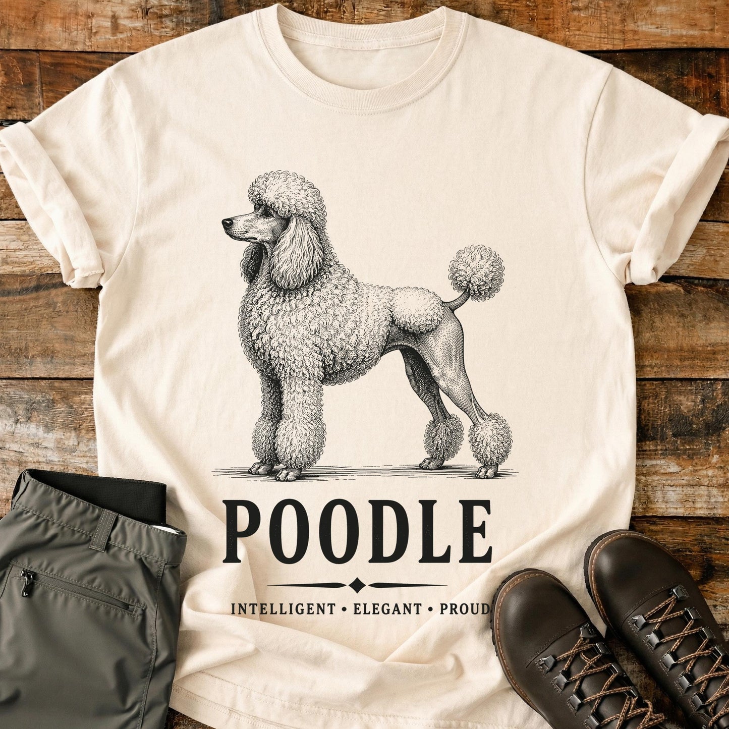 Poodle Art T-Shirt