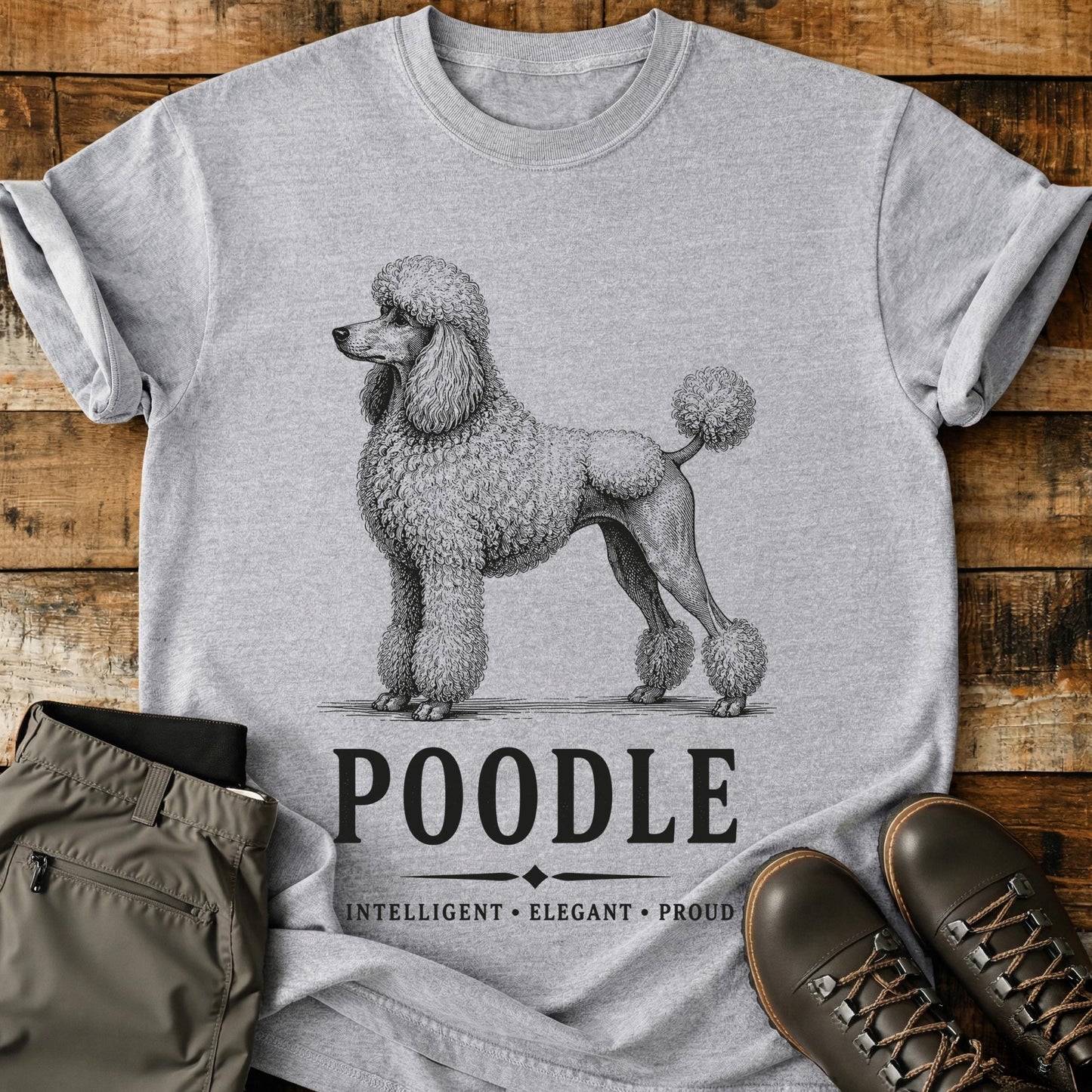 Poodle Art T-Shirt