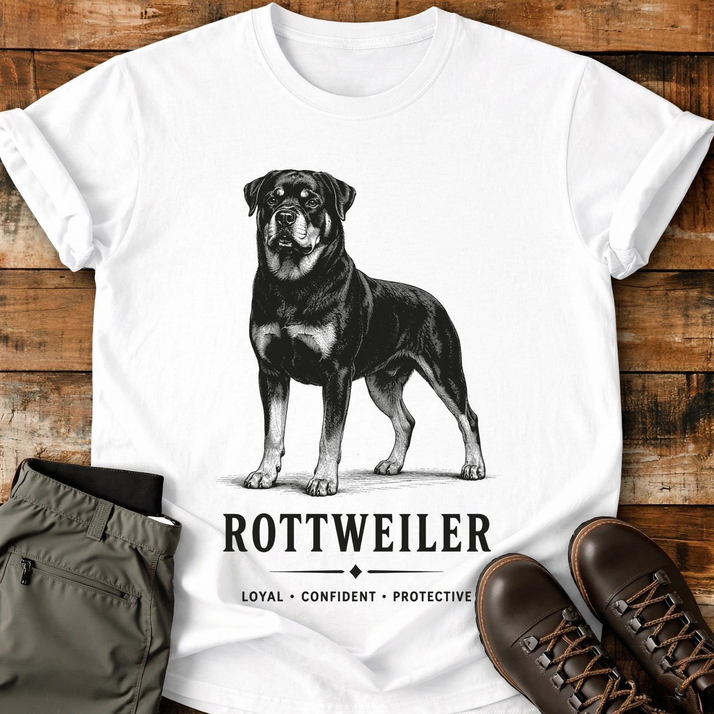 Rottweiler Art T-Shirt