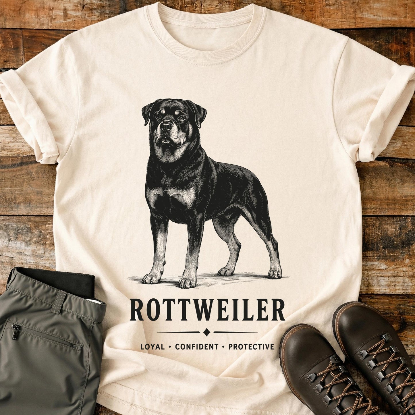 Rottweiler Art T-Shirt