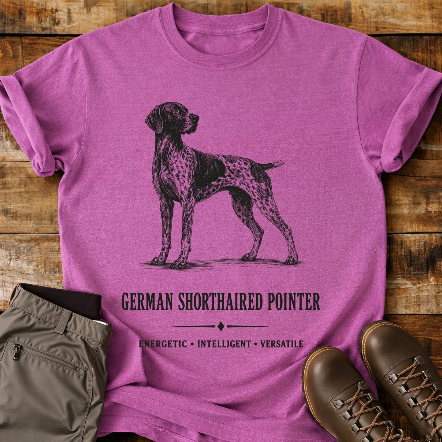 German Shorthaired Pointer Art T-Shirt
