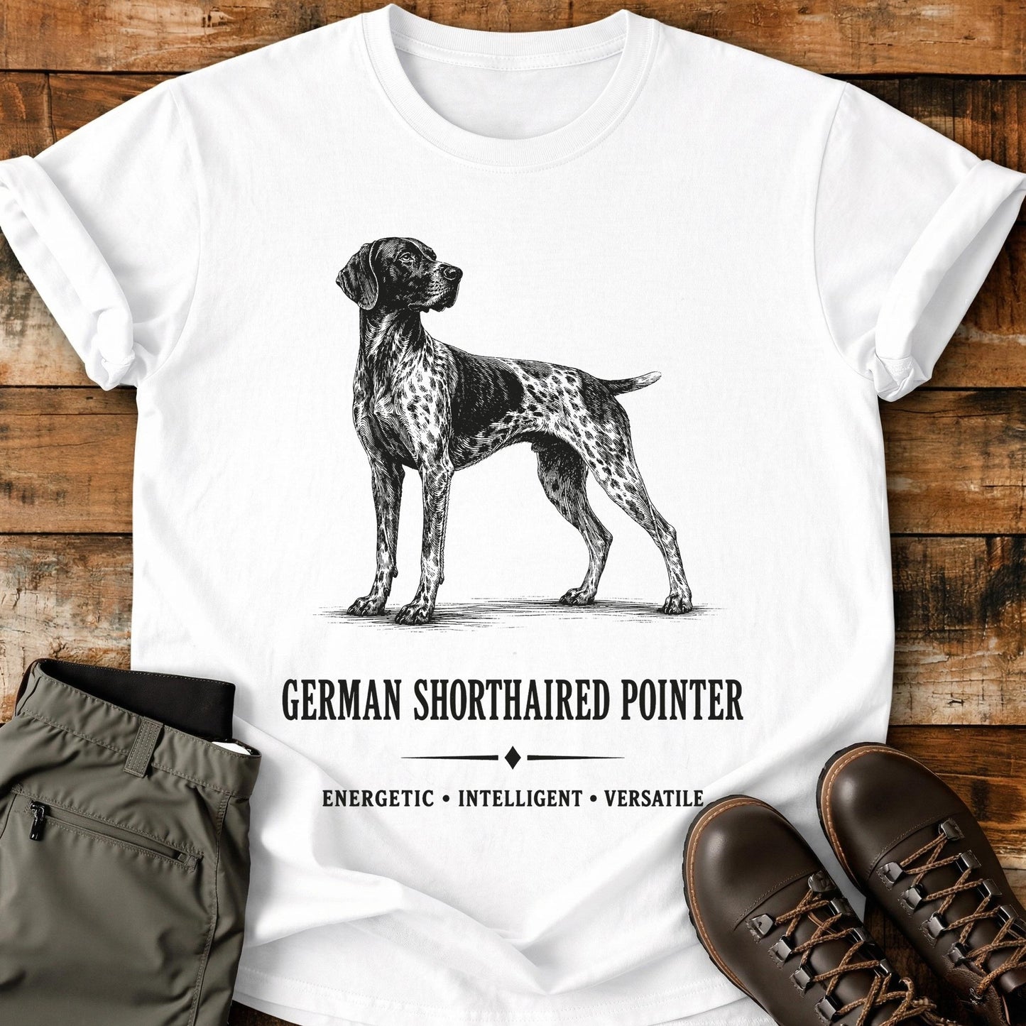 German Shorthaired Pointer Art T-Shirt