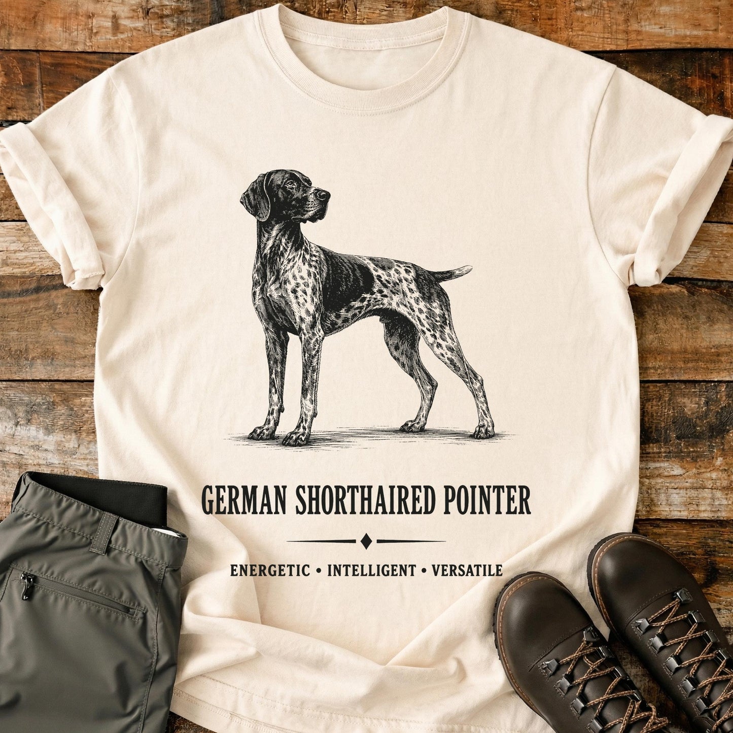 German Shorthaired Pointer Art T-Shirt