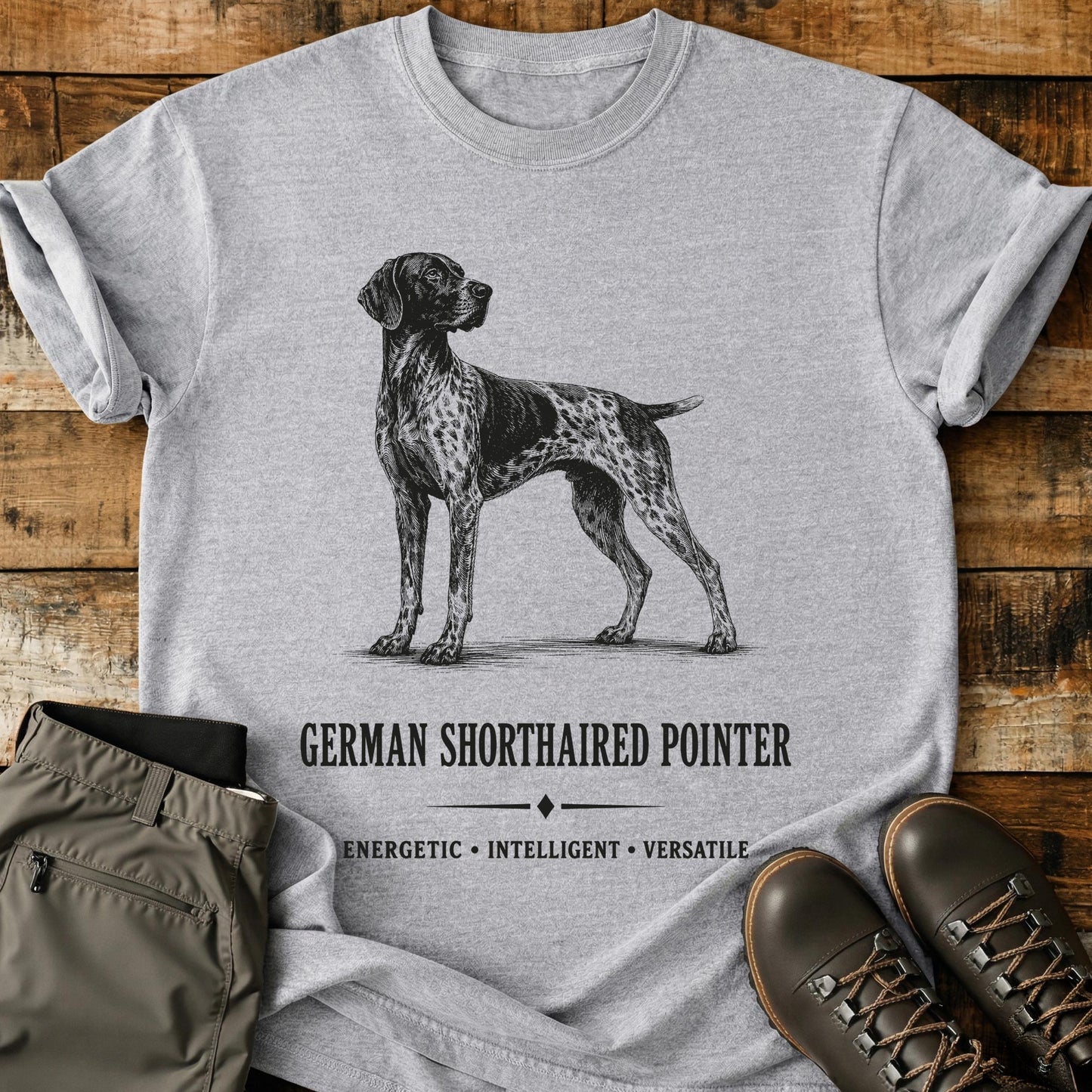 German Shorthaired Pointer Art T-Shirt