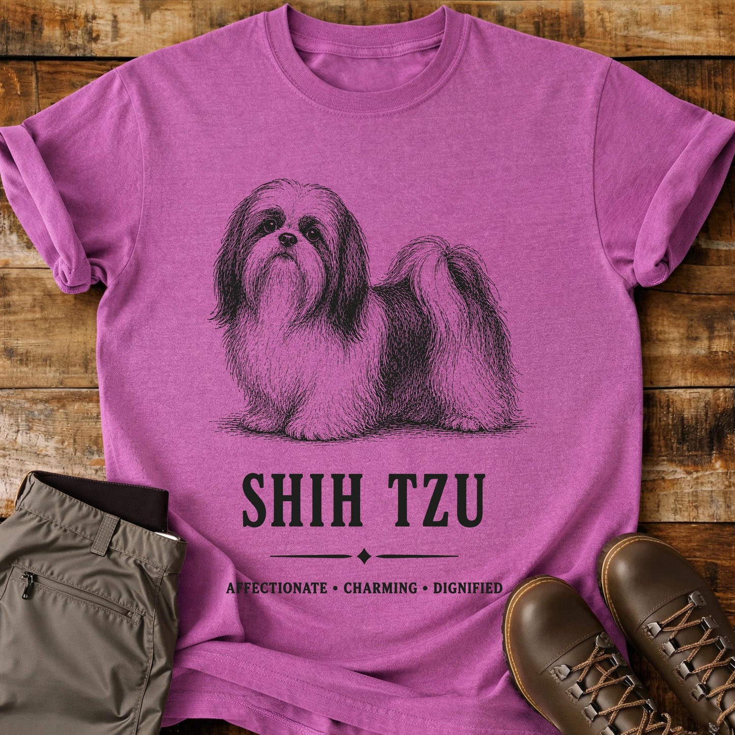 Shih Tzu Art T-Shirt