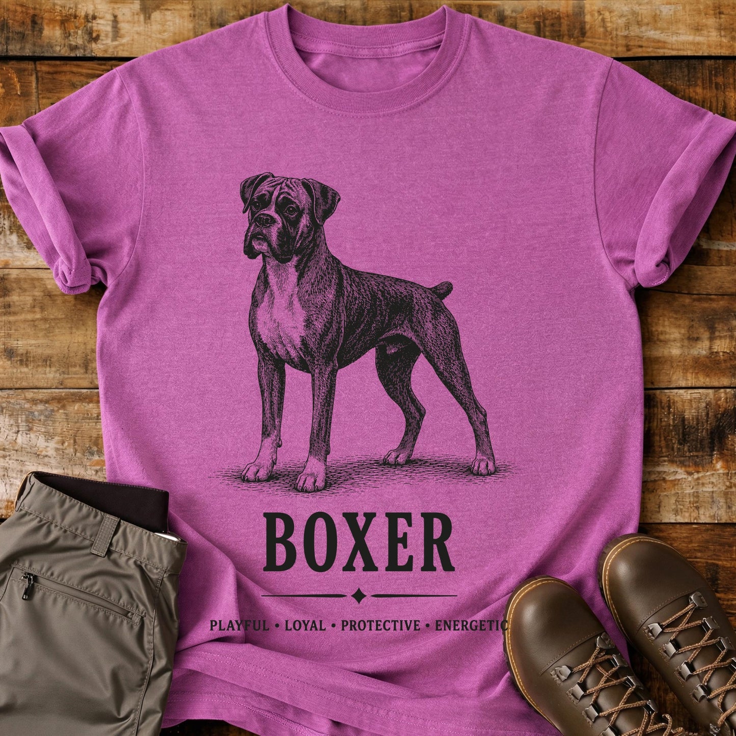 Boxer Art T-Shirt