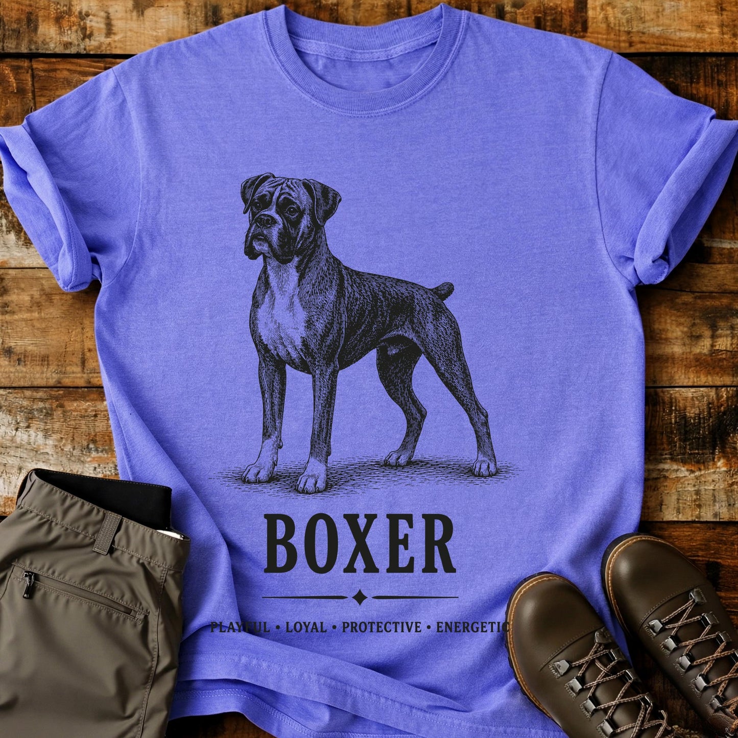 Boxer Art T-Shirt