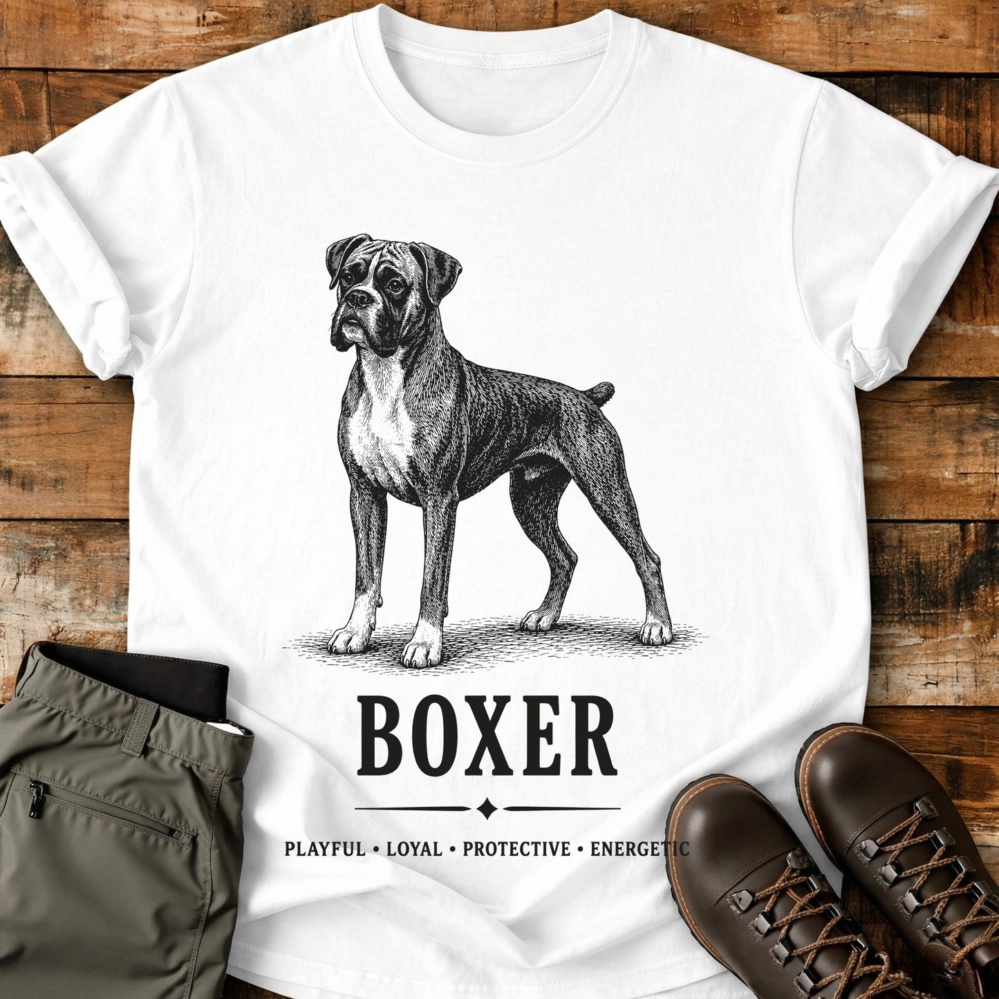 Boxer Art T-Shirt