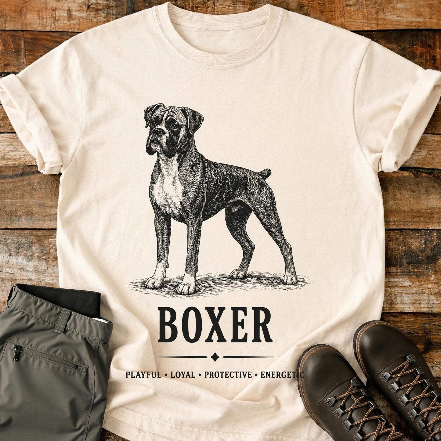 Boxer Art T-Shirt