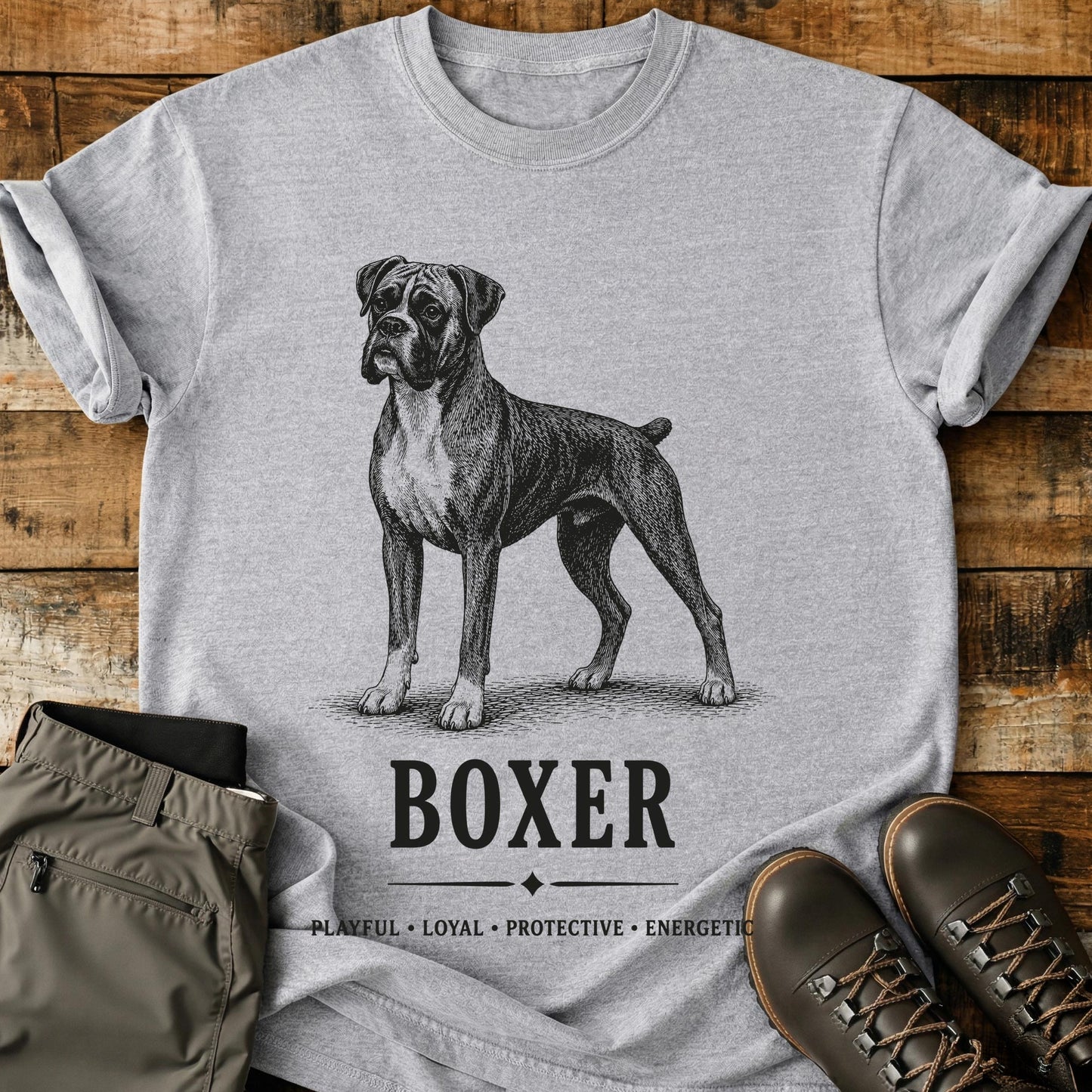 Boxer Art T-Shirt