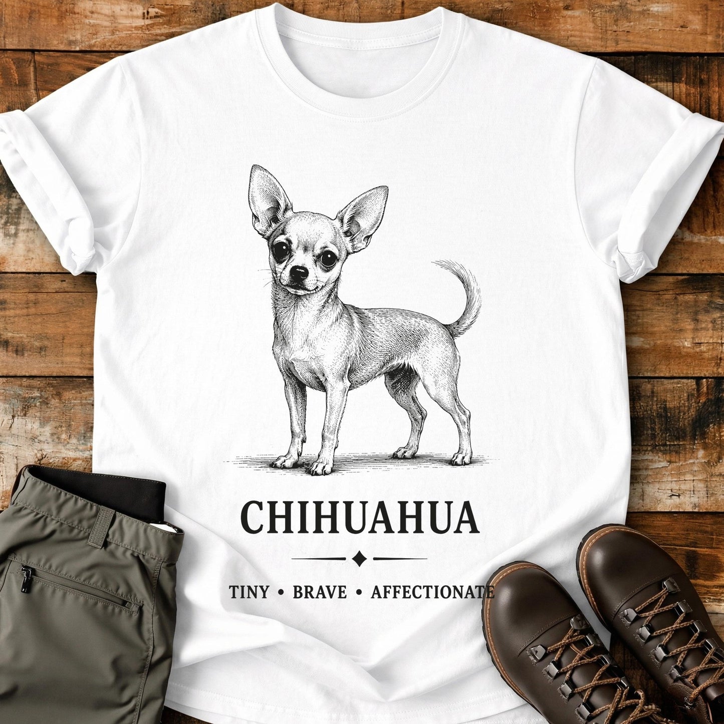 Chihuahua Art T-Shirt