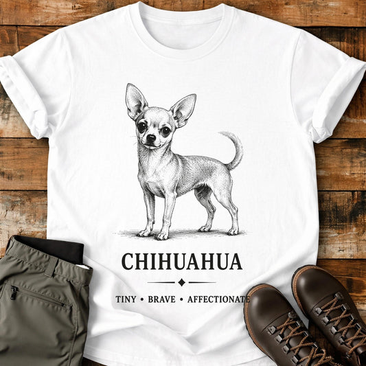 Chihuahua Art T-Shirt