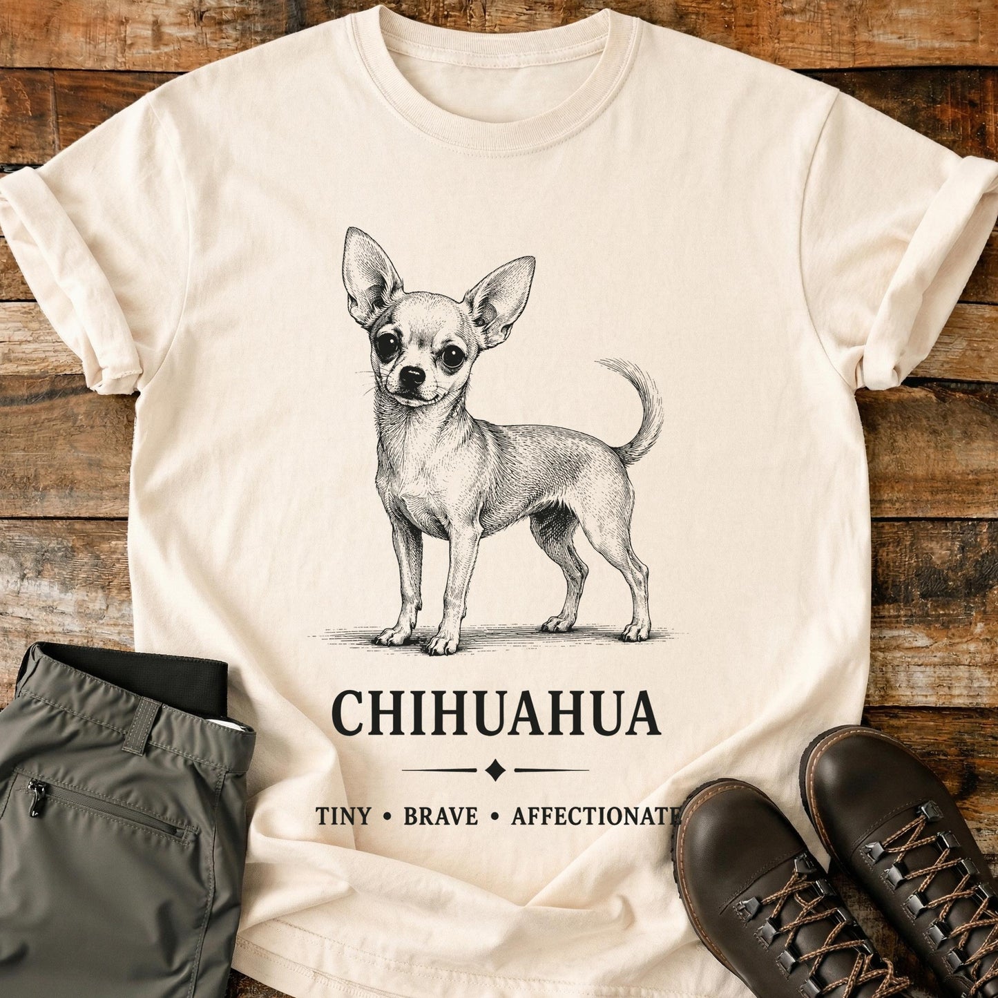 Chihuahua Art T-Shirt