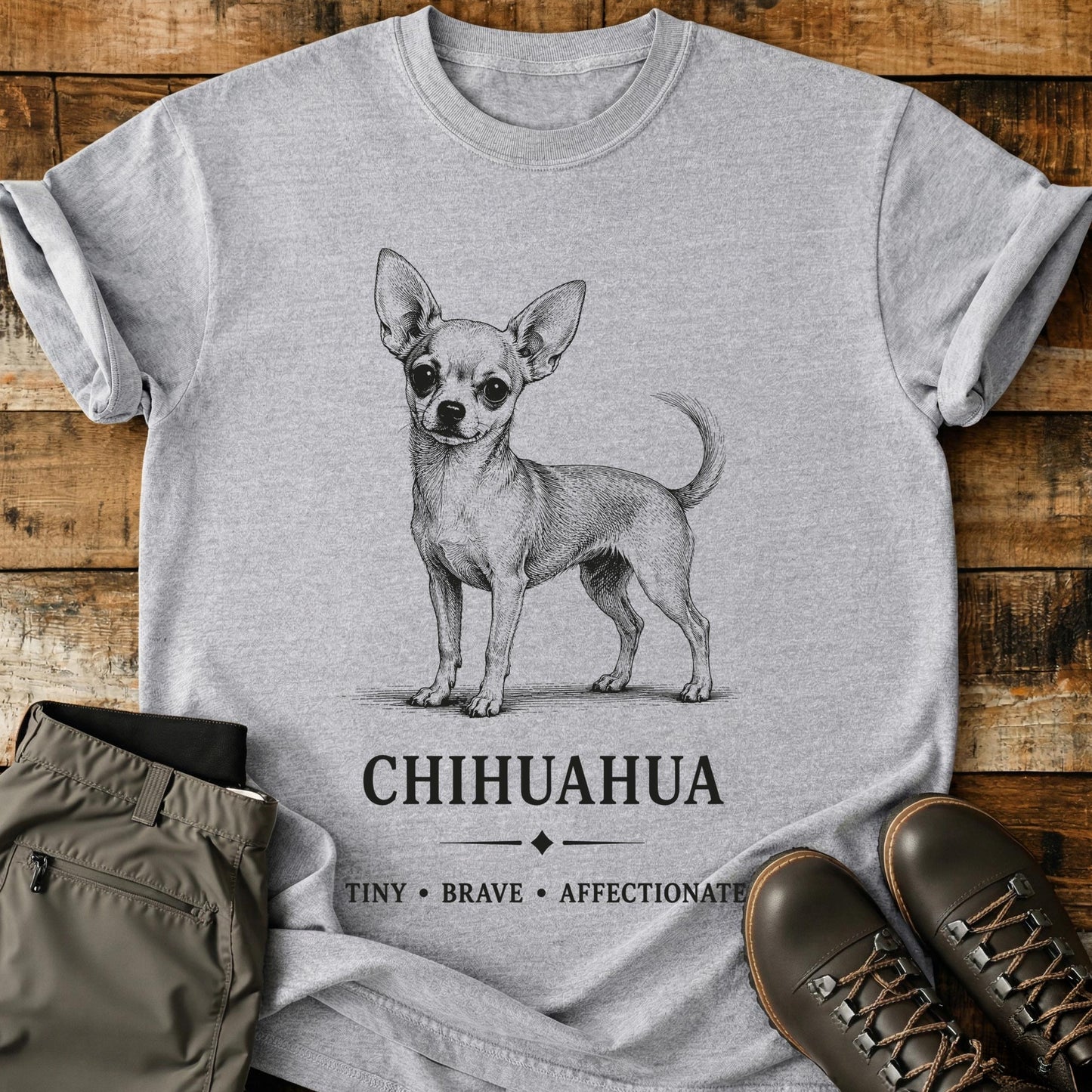 Chihuahua Art T-Shirt