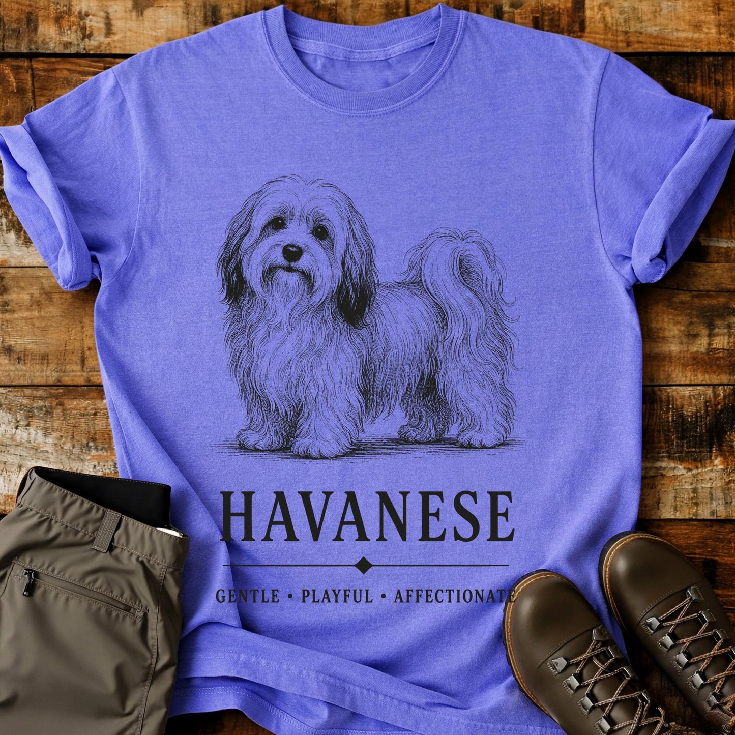 Havanese Art T-Shirt