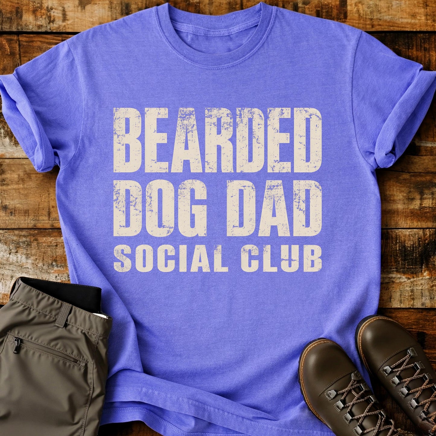 Bearded Dog Dad Social Club T-Shirt