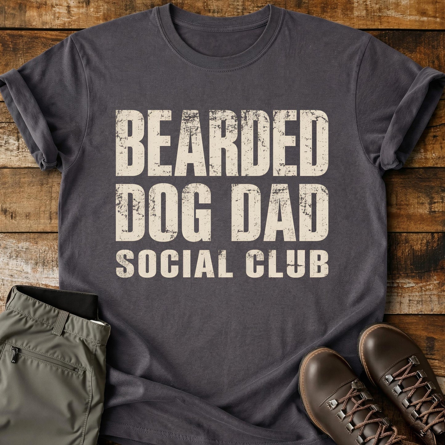 Bearded Dog Dad Social Club T-Shirt
