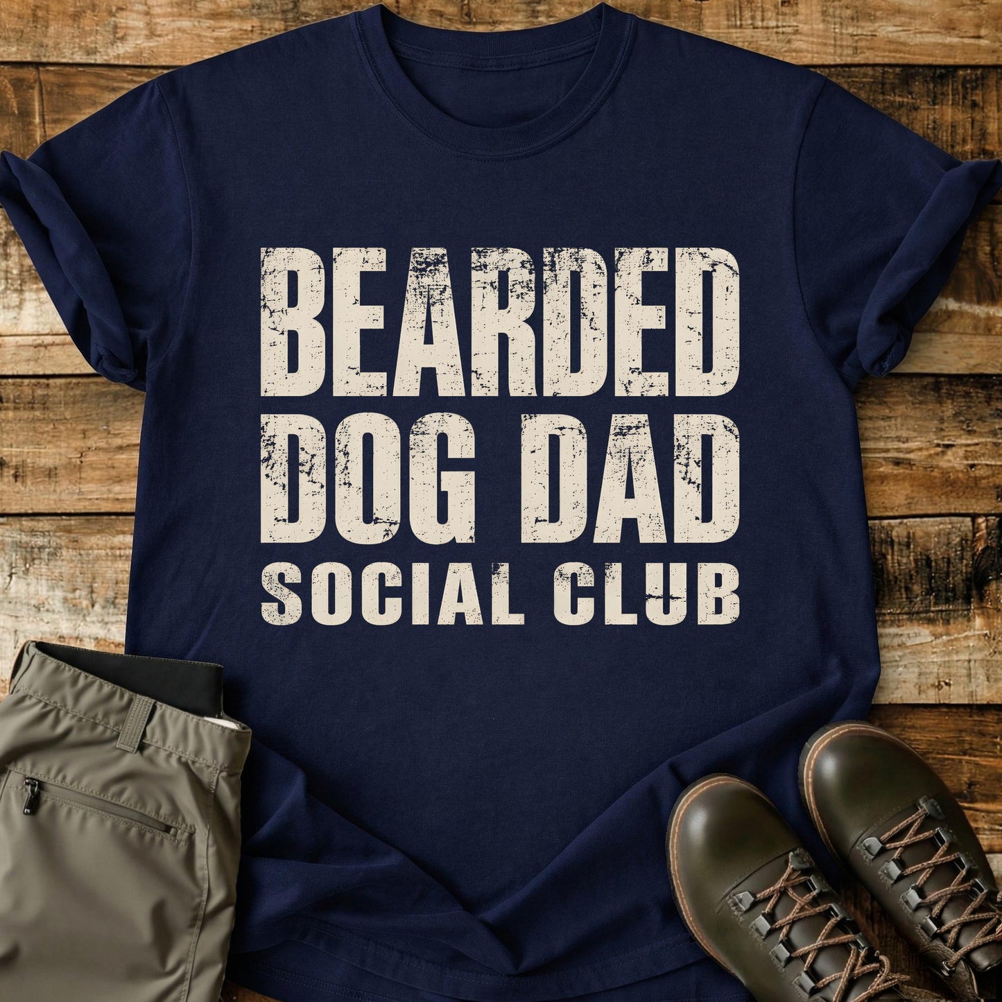 Bearded Dog Dad Social Club T-Shirt