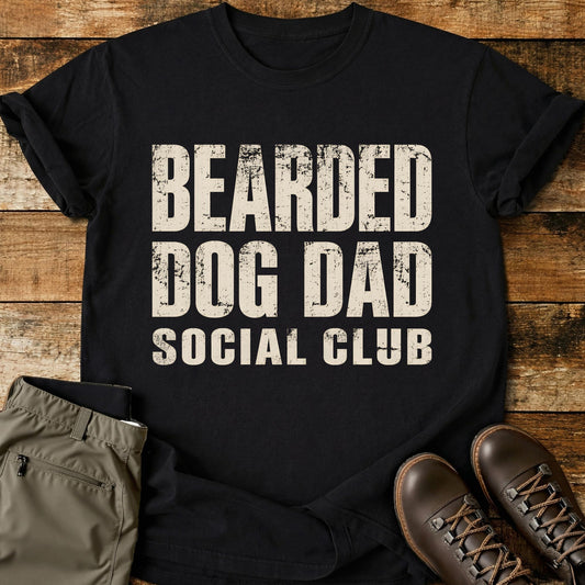 Bearded Dog Dad Social Club T-Shirt